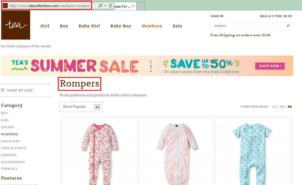 Apparel SEO