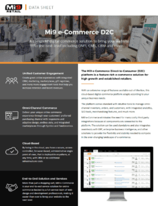 Mi9 e-Commerce D2C Data Sheet