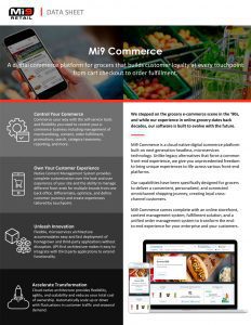 Mi9 Commerce Grocery - Data Sheet