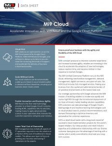 Mi9 Cloud - Data Sheet